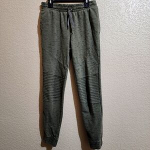 Art Class green moto style jogger pants Size L (12/14)